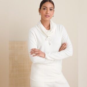 NWT Chico’s Zenergy Cotton Cashmere Pullover Sweater